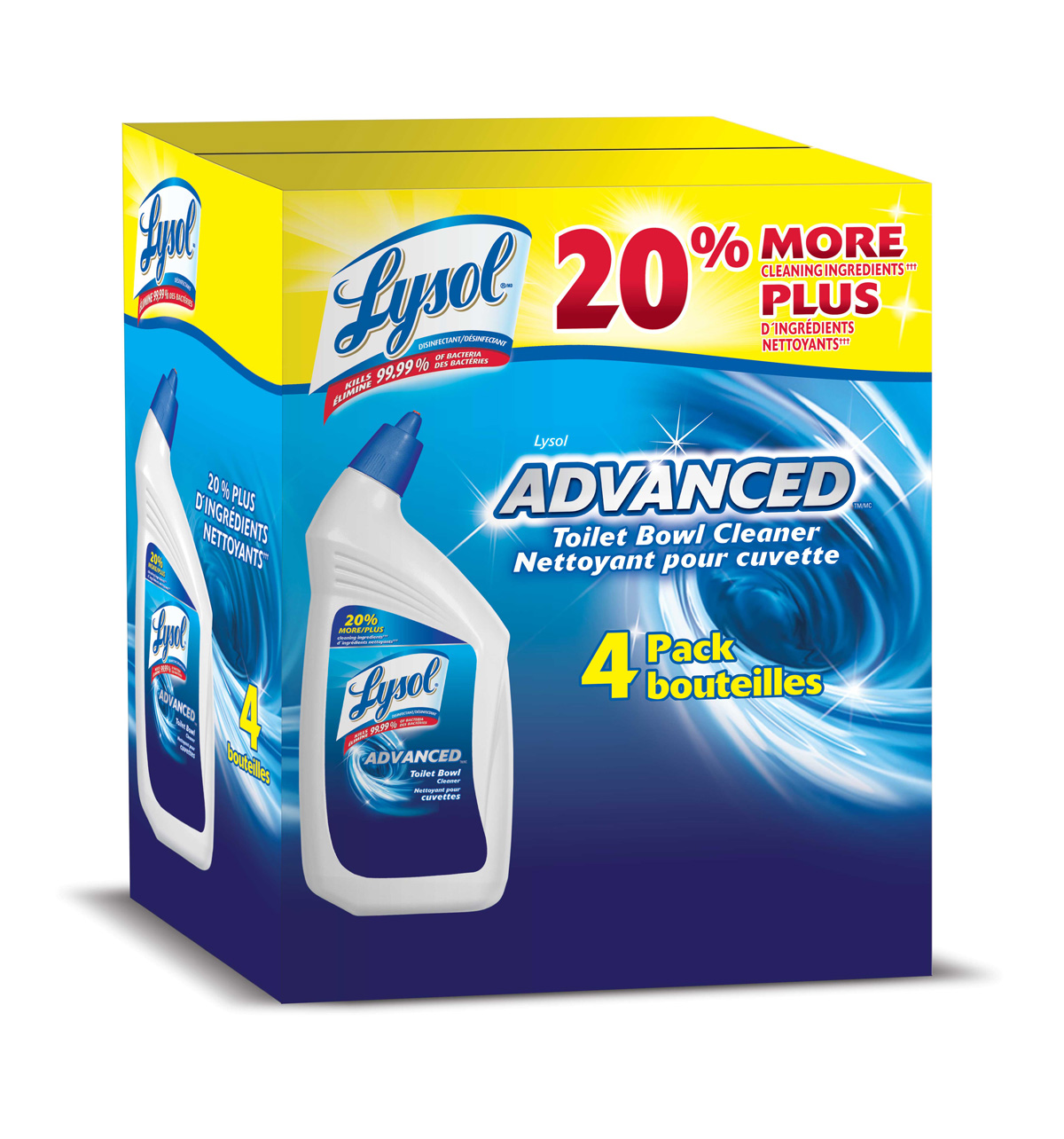 LYSOL Disinfectant Advanced Toilet Bowl Cleaner Canada Discontinued June 1 2021